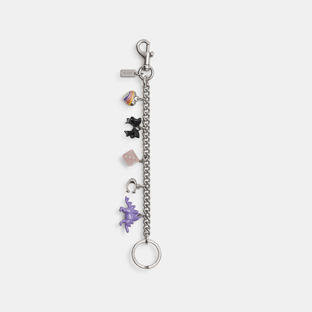 Coach Motif Chain Bag Charm